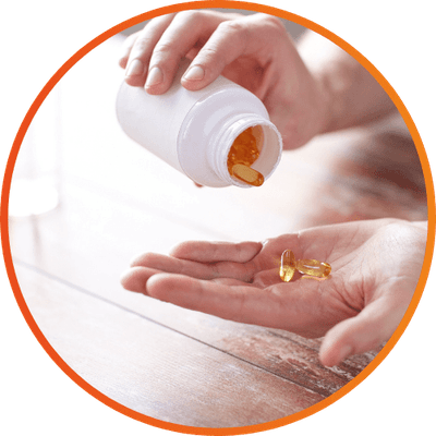 Passo 1 — Tome 2 cápsulas por dia